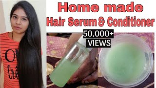 Home Made Hair Conditioner And Serum In தமிழ் | Prevents From Damage | Summer Hair Care |