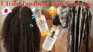 I Tried A Japanese Shampoo & Deep Conditioner And I'M Shook!!! | Wash Day With &Honey