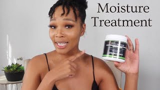 Moisture Treatment On 4C Hair | Afrobotanics Deep Conditioner  | Natural Hair | Millicent Mashile