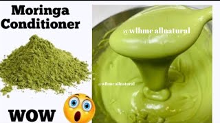 So Powerful!! How To Make Moringa Hair Cream Conditioner For Hair Growth! Best Moringa Conditioner