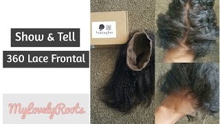 Show & Tell | 360 Lace Frontal | Comingbuy | Mylovelyroots