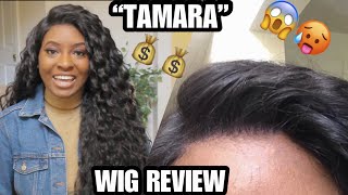 360 Hd Lace Frontal " Tamara" Wig Review!!!!!!**No Glue Needed**