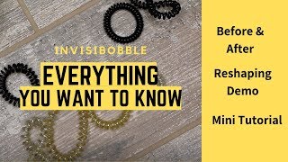 Invisibobble Coil Hair Tie | Review And Demo