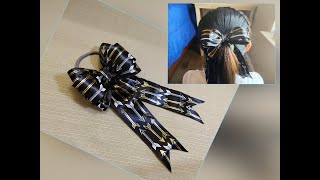Bow Hair Tie / Diy Easy Way To Make Bow Hair Tie