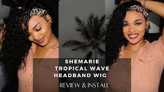 Shemarie Headband Wig Review & Instd Black Owned Business