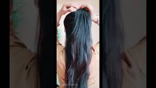 Cute Half Ponytail Hairstyle ❤️ #Shorts #Hairstyles #Hairtutorial