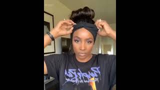 Headband Wigs For Black Women-Daily Wigs