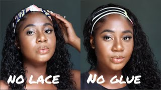 Must Have Headband Wig | Throw On And Go! No Glue Or Gel Needed | Unice |Terry Vassall