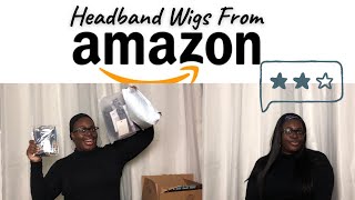 $25 Headband Wigs From Amazon| Affordable & Low Maintenance!