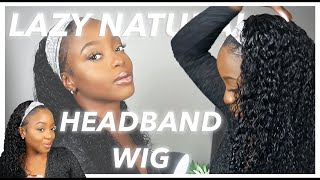 Deep Curly Headband Wig  Real Review From Customer | Mslynn Hair
