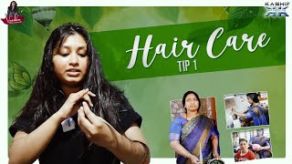 Hair Care Tip - 1 || Varsha Bhavanimath || Yash Master