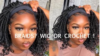 Faux Locks Headband Wig Girl I Am Shooked | Amazon Wigs