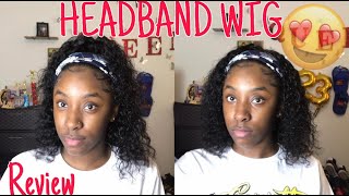 Water Wave Headband Wig From Amazon!! *Review*