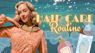 Hair Care Routine For Shiny Vintage Hairstyles