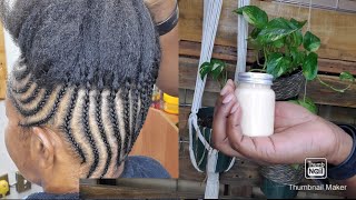 Natural Hair Care Salon Regimen From Start To Finish/ Wash/Deep Condition/ Detangle And Braids