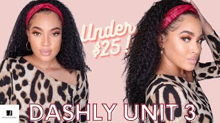 Affordable Kinky Headband Wig | Sensationnel Dashly Unit 3 | Kinky Curly Headband Wig W @Samsbeauty