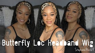 Braids Queen Butterfly Loc Headband Wig | Beginner Friendly And Affordable