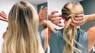 Beauty Fan Shows How To Tie The Perfect Ponytail Without A Hairband In Tiktok Tutorial