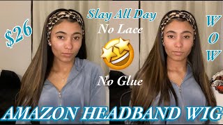 Headband Wig | Affordable | No Glue, No Lace | Beginner Friendly