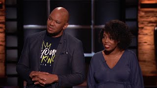 Young King Hair Care Entertains Some Royalty Offers - Shark Tank