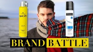 Got2B Glued Vs. Tresemmé Freeze Hold Hairspray | Brand Battle