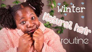 Winter Hair Care Routine For Hair Growth And Retaining Length|| Trying Something New On My Hair
