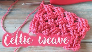 Celtic Weave Crochet Stitch