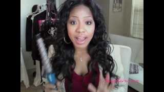 Conair Sprial Curlers Tutorial + "You Spiral" Review | Curling Wand Results On Natural Hai