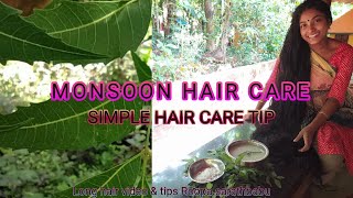 How To Hair Care In Monsoon. My Special Hair Care Tip മഴക്കാലത്തെ മുടിസംരക്ഷണം