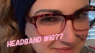 Review Of Amazon Headband Wig!