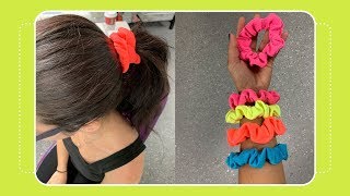 How To Sew A Scrunchie - Hair Tie