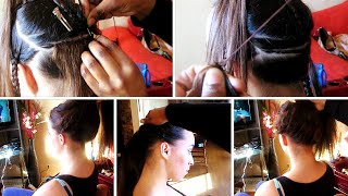 How "I" Sew In Weave Track'S On Caucasian Hair| Breif Show And Tell |***Open Me***