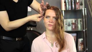 How To Curl Hair With Rubber Bands & A Hair Tie : Tips For Styling Hair