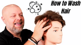 How To Wash Your Hair Properly - Thesalonguy