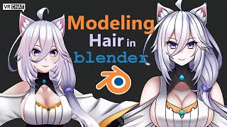 How I Model Anime Hair In Blender