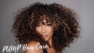 Curly Wash & Style Routine W/ Pump Hair Care | Alexandra_Nx