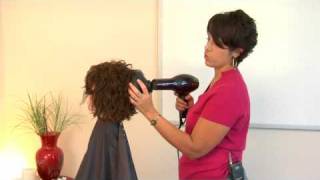 Hair Care & Treatments : How To Use A Diffuser On Curly Hair