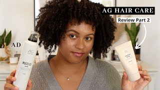 Ag Professional Hair Care Curly Hair Review Part 2 | Gracelyn Maria
