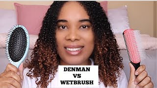 The Denman Brush Vs The Wet Brush | Which Is Better To Detangle?