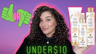 Budget Friendly Curly Hair Products Tutorial + Review | Pantene Complete Curl Care