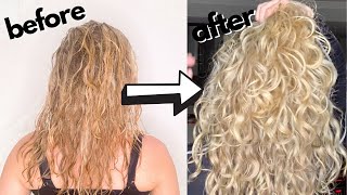 Updated Wavy/Curly Hair Routine  2B/2C ‍♀‍