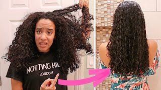 How I Detangle Extremely Matted, Dry, Tangled Hair // For Naturally Curly Hair 2020