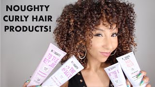 Noughty Curly Hair Products From The Uk! | Biancareneetoday