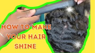How To Add Shine To Dull Hair | Professional Shine Treatment
