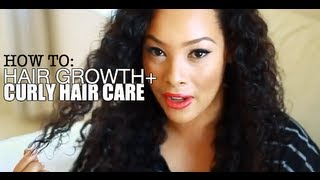 Hair Growth Tips + Curly Hair Care