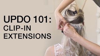 Updo 101: Clip-In Extensions With Stephanie Brinkerhoff | Kenra Professional
