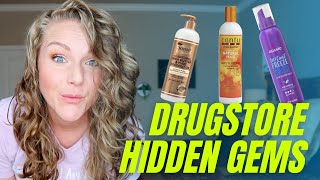 Drugstore Hidden Gems -- Best Affordable Products For Wavy Curly Hair!