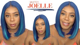 Bobbi Boss Synthetic Hair Hd Lace Front Wig - Mlf721 Joelle --/Wigtypes.Com