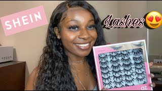 20 Pairs Of Shein 3D Lashes For $8..Are They Worth It?!!! | Shein Lash Review