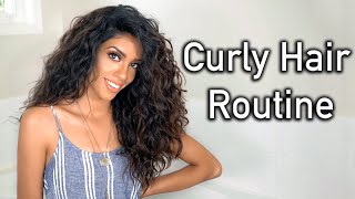 Professional Hairdressers Detailed Curly Hair Routine  - Tutorial | Ariba Pervaiz